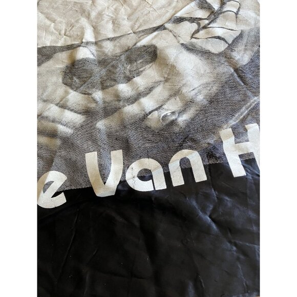 Vintage Black Flag/Banner Silk Wall Tapestry - Eddie Van Halen - Picture 6 of 14